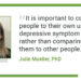 Change in depressive symptoms may predict change in BMI