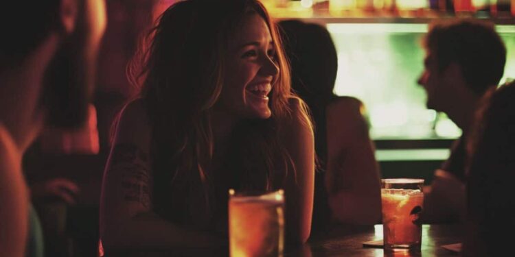 Social Drinking Activates Dopamine and Elevates Mood